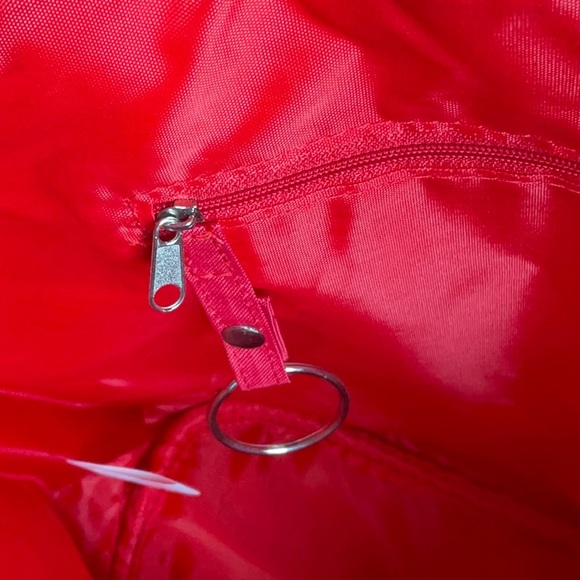 Lady Liberty Fashions Red & White Ski Valais Tote, NWT - Picture 10 of 16